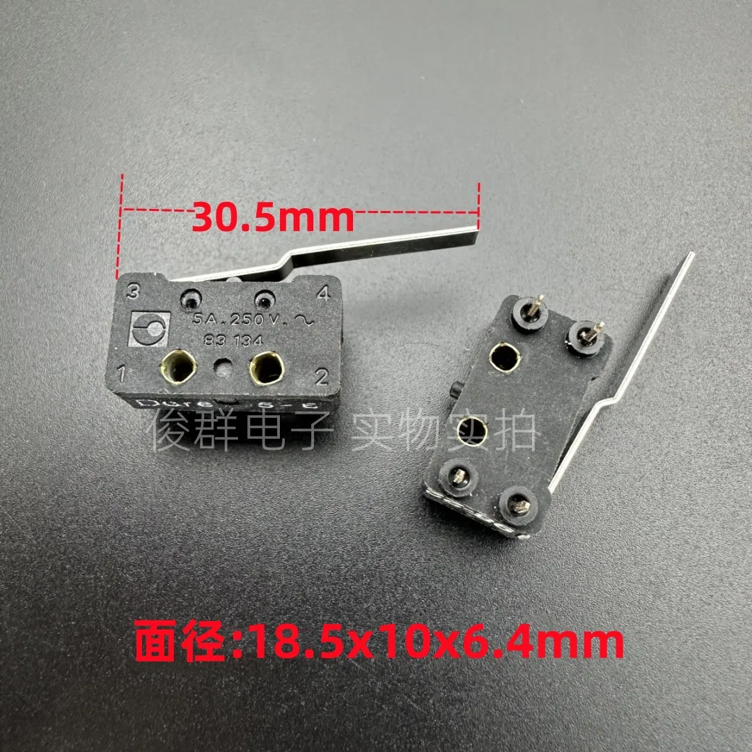 Original new 100% 83134 micro switch 4pin side press with long handle 5A 250V