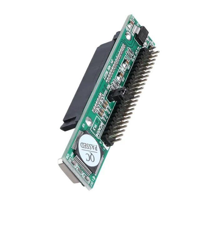2.5 "sata ao conversor do ide para a movimentação do portátil, 2.5 Polegada hdd ssd serial ata 7 + 15p fêmea a 44 pinos macho pata ide porta adaptador cartão