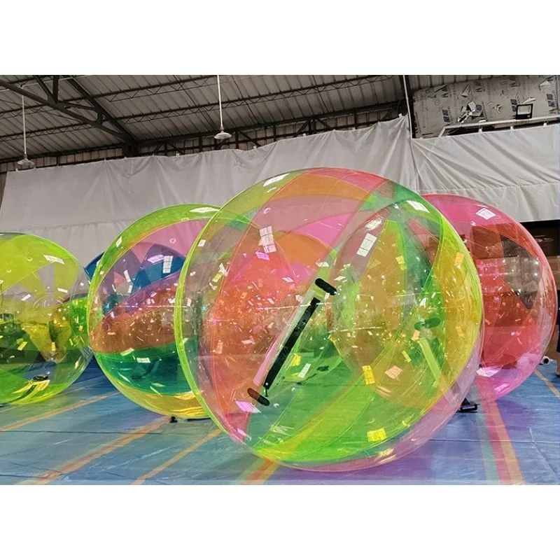 Inflatable transparent PVC children's adult water walking ball roller dance ballet dance ball stage crystal