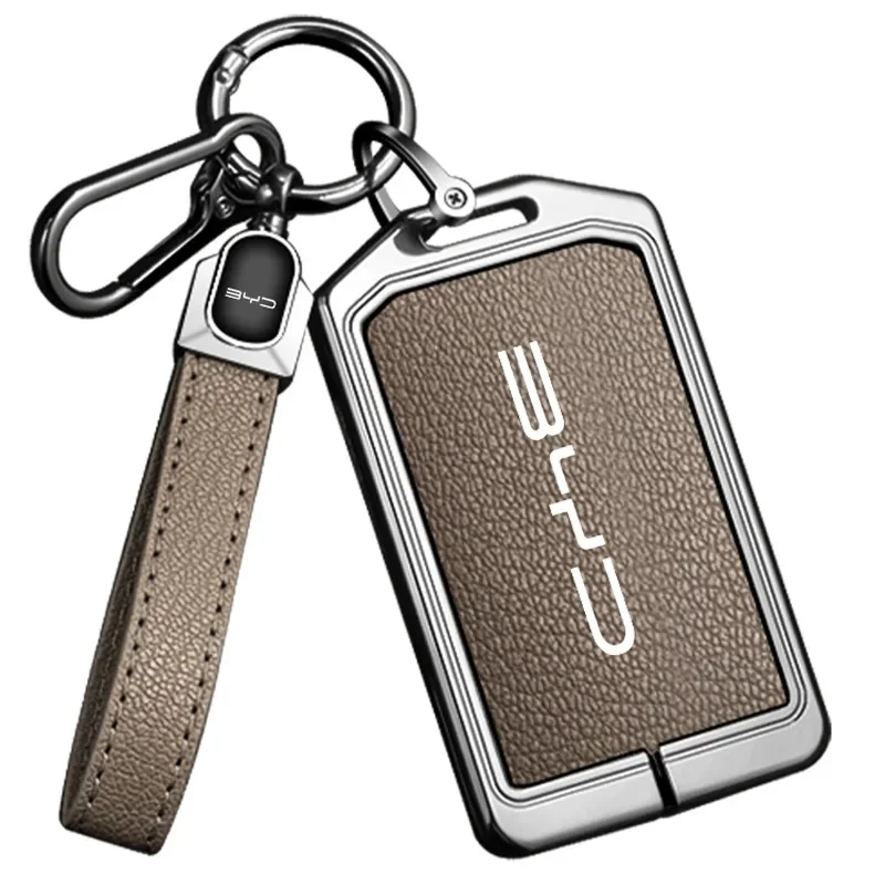 Auto-Zubehör NFC-Karten-Schlüsselhülle mit Kette für BYD Atto 3 Han EV Dolphin Durable Second Song Pro Tang Dm QIn PLUS MAX – Detail 2