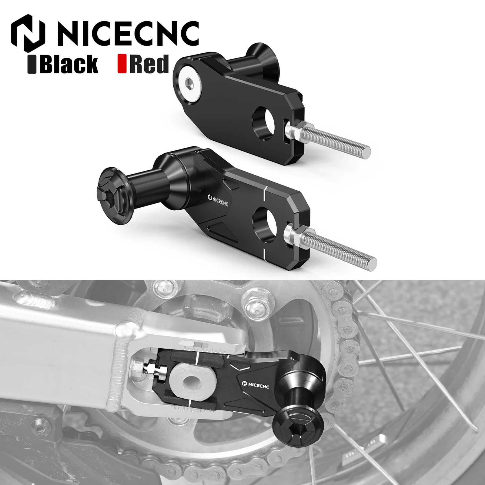 

For Honda CRF1100L Africa Twin CRF 1100L Africa Twin Adventure Sports 2020-2025 Rear Wheel Axle Blocks Chain Adjuster CRF 1100 L