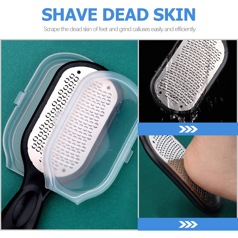 

2Pcs Portable Callus Remover High Grade Foot File for Men Women Elderly Efficient Dead Skin Removal Compact Foot Rasp Tool