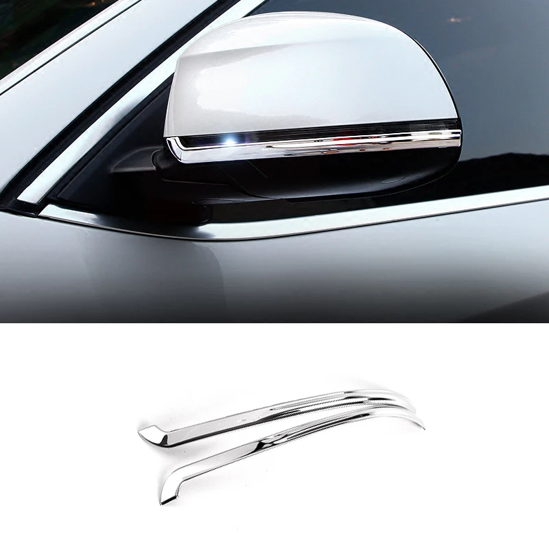Car Styling Rearview Mirrors Cover Trim Strips For BMW 1 3 4 5 7 Series X1 X3 X4 X5 F15 X6 F16 F10 E84 F20 F30 F36 F34 F25 F26