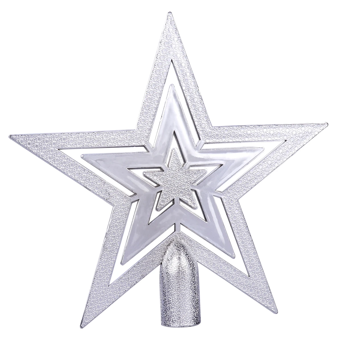 

20 Cm Pentagram Ornament Mini Tree Topper Christmas Decor Halloween Star Elegant Decoration