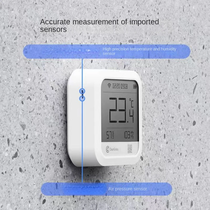 Xiaomi Cleargrass Weather Station Forecast Temperature Humidit  Atmospheric Pressure Digital Sensor Meter Household Thermometer