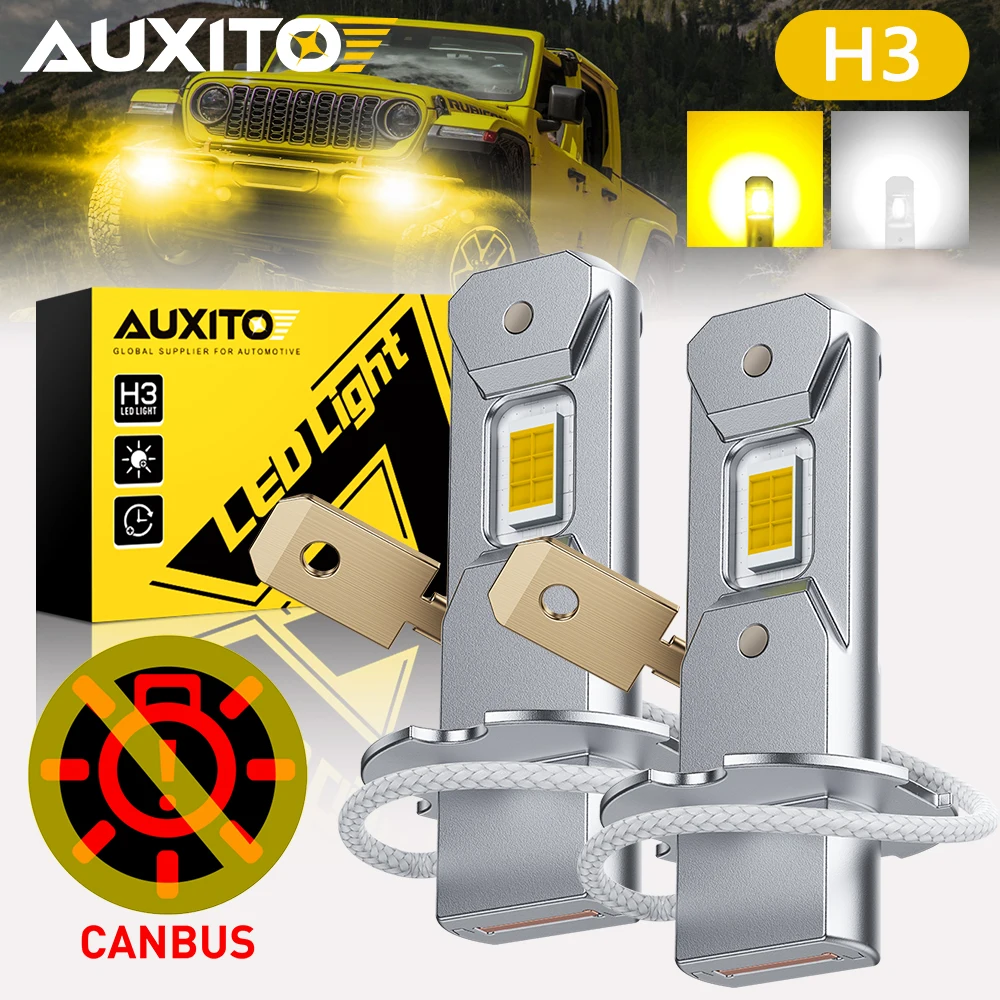 2Pcs Auxito H3 Led …