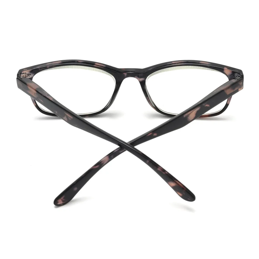 JM 2022 Blue Light Square Reading Glasses for Women Men Spring Hinge Vintage Reading Glasses UV400