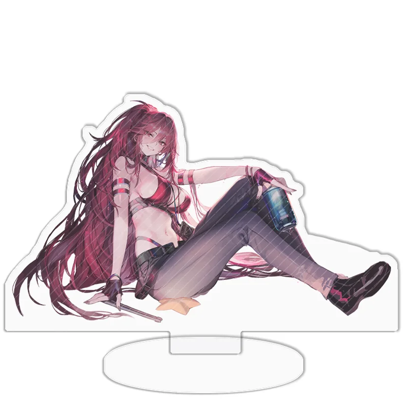 Azur Lane Akrylowa Tabliczka Stojąca 8. Rocznica Elbing Cheshire Taiho Monarch Dekoracja Anime Gra Prezent dla Fanów Ozdoby na Biurko