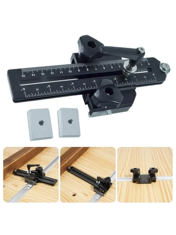 

652F Thin Rips Jig Adjustable Gudie with T Bolt Slider for Tableaw Routers Table