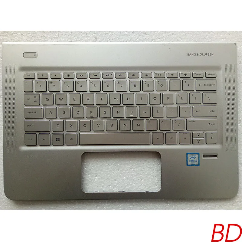 

A+ For HP ENVY 13-D 13-AE Palmrest With Backlit Keyboard Shell Silver 829305-001