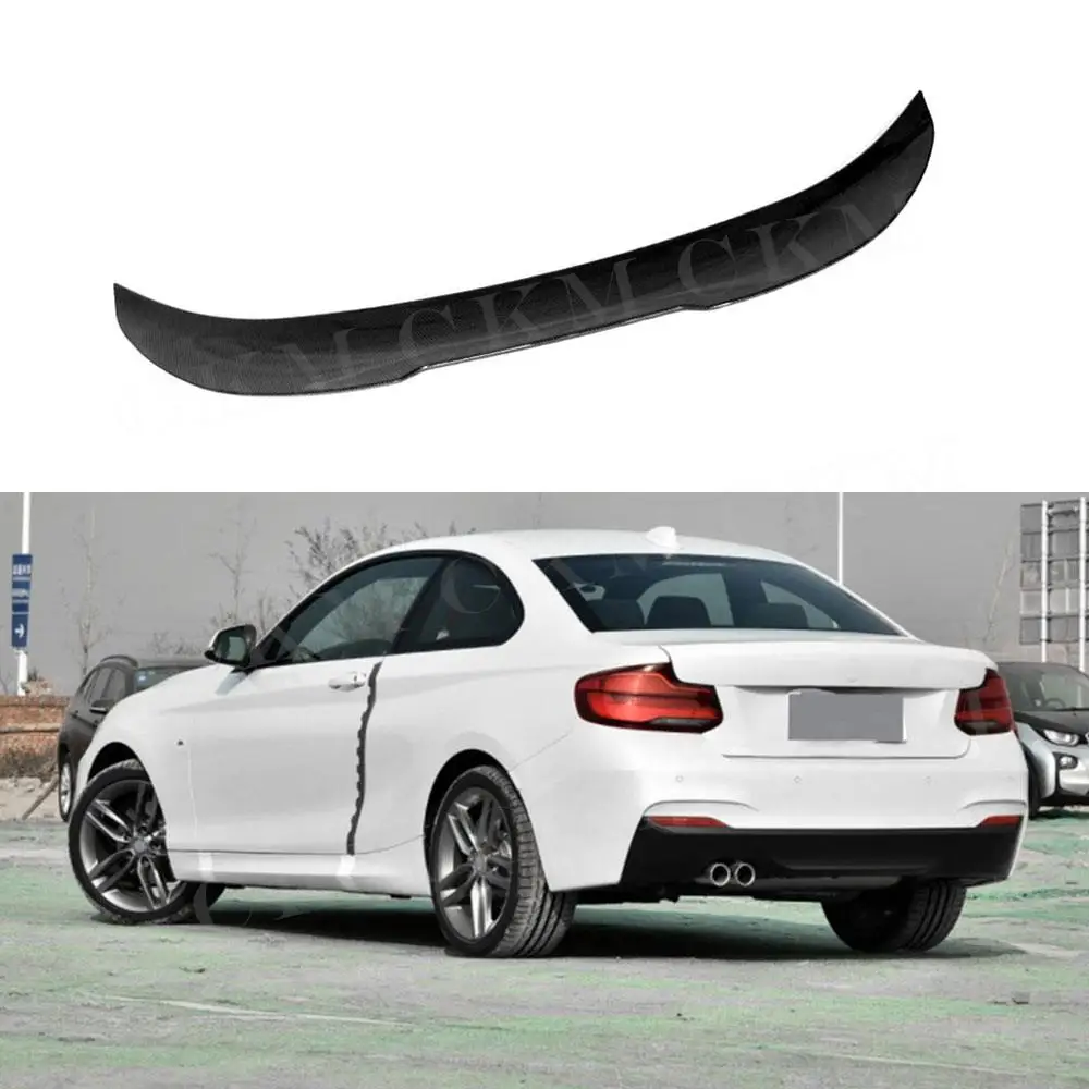 

Для BMW 2 серии F22 F87 M2 Coupe 2014-2019 Duckbill задний спойлер на крыло багажника ABS глянцевый черный задний спойлер на палубу автомобильное крыло