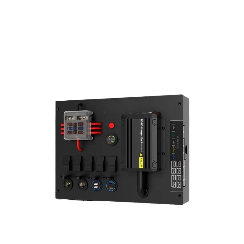 Marine car RV 12V/24v power distribution control hub power supply equipment control box