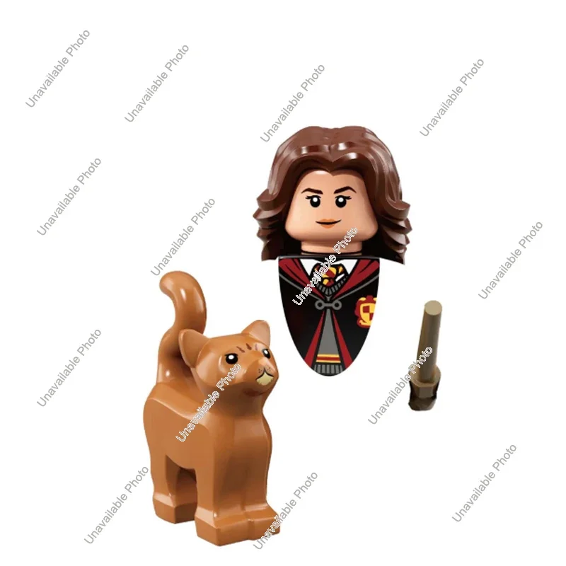 Hot Toys Movie Harry Potter WM6040 WM6041 Hermiona Ron Building Blocks Brick Dolls Mini Action Toy Figures Assemble Holiday Gift