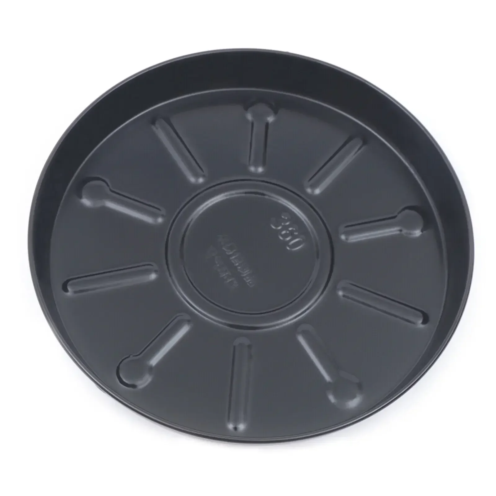 3 * suporte para vaso de flores giratório para plantas resistentes com 5 rodas 14,17"