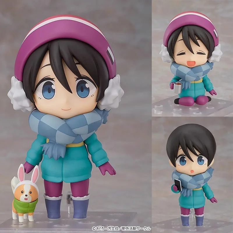 GSC, 굿스마일 오리지널 클레이맨 #   2189 스윙 캠핑 △   후루코 애니메이션 모바일 인형 모델 수제 액세서리 장난감 선물 스팟