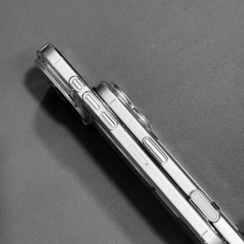 Original Transparent Phone Case For iPhone 17 Air 16 15 14 13 12 Pro Max Cases For Magsafe Animation Wireless Charging Cover - náhled 4