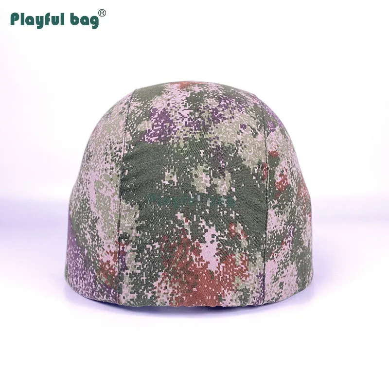 Playful bag Camouflage Helmet Cover Polyester material Outdoor Jungle Desert CAMO style Helmet cover AQB75