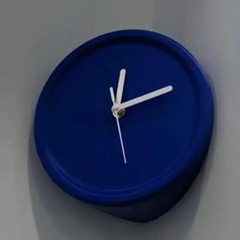 D2 Bright Corner Angle Clocks Creative Wall Clocks Minimalism Clock Personality Living Room Clock Modern Home Aesthetic Decor