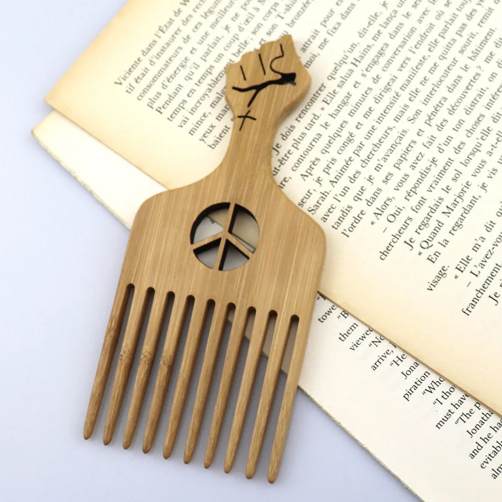 Plástico portátil Volumizing Comb, Hair Pick Comb, Hair Styling Tool