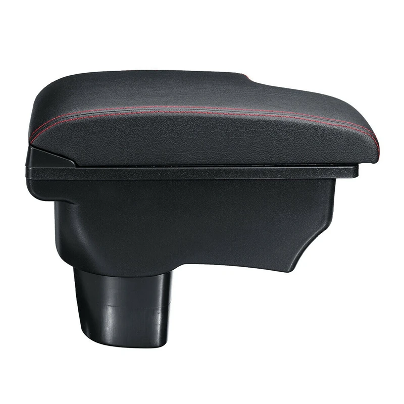 For Nissan Juke Infiniti ESQ 2011-2019 Central Armrest Consoles Storage Box Handrails Double Layer Storage W/ 3 USB Port