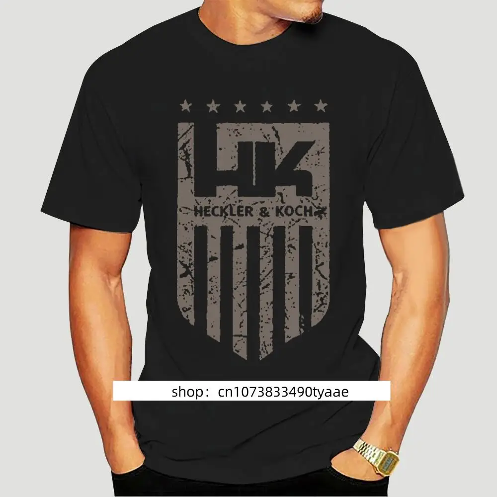 HECKLER KOCH HK STRIPE TAN T-SHIRT Size 3XL New VP9 P7 MP5 PM7 Mark23 SP5k 1904A