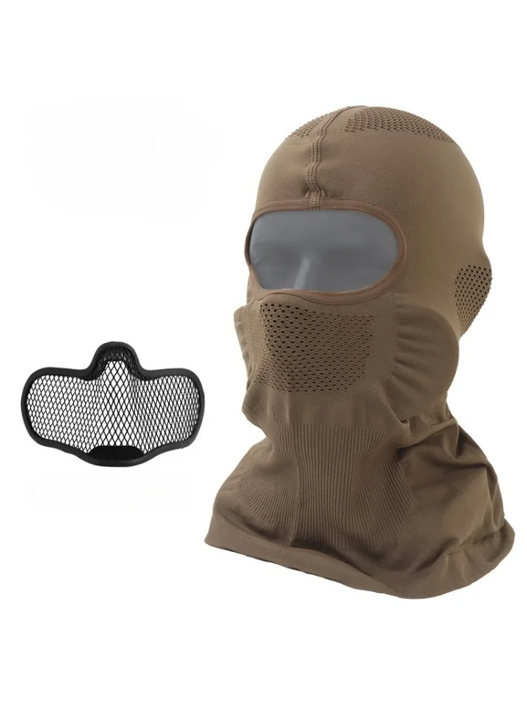 AliExpress NONE Balaclava Full Face Mask V1 with Breathable Mesh Protection, Lightweight Airsoft Cover Headgear for Paintball, Cycling, Hunting