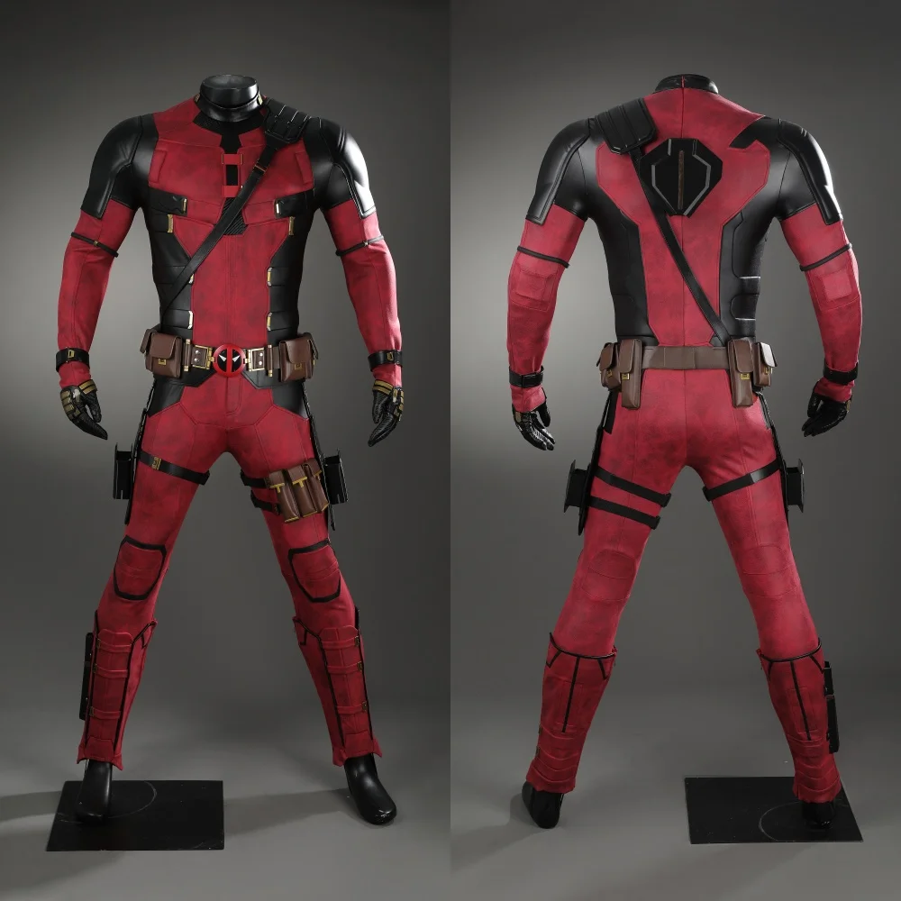 

Маскировка Уэйд Уилсон Косплей Костюм Красный Комбинезон Супергероя Шлем Экипировка Полный комплект и индивидуальные предметы продаются Солдатский костюм