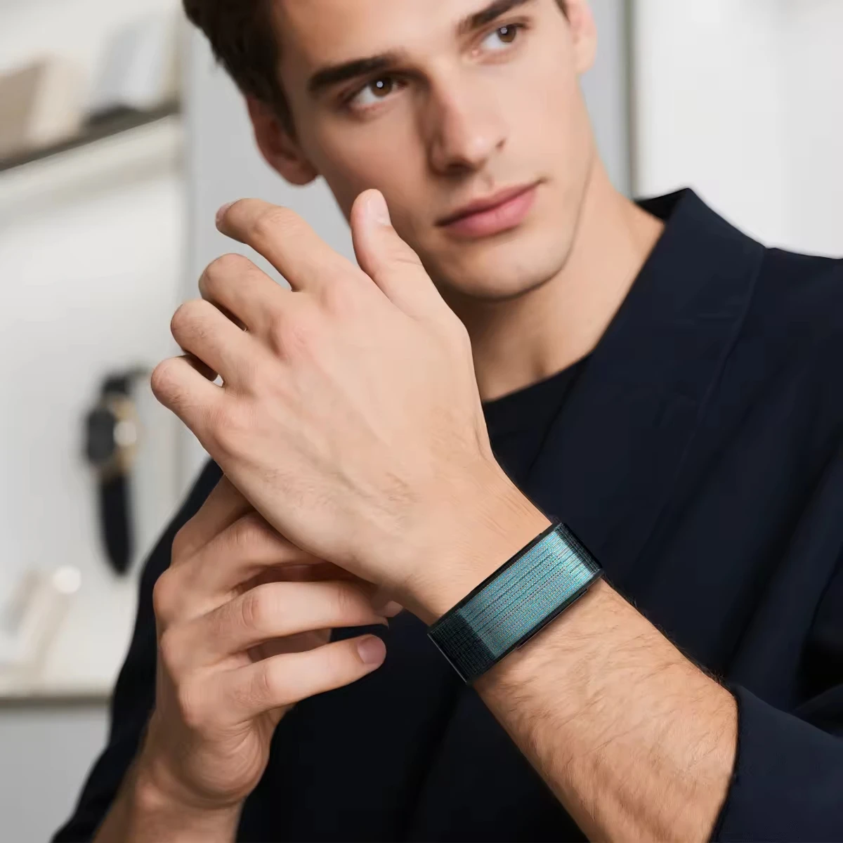 

Coolyep New Nylon Band Compatible for Amazfit Helio Watch Official same style Wristbands for Helio Watch Nylon band2025