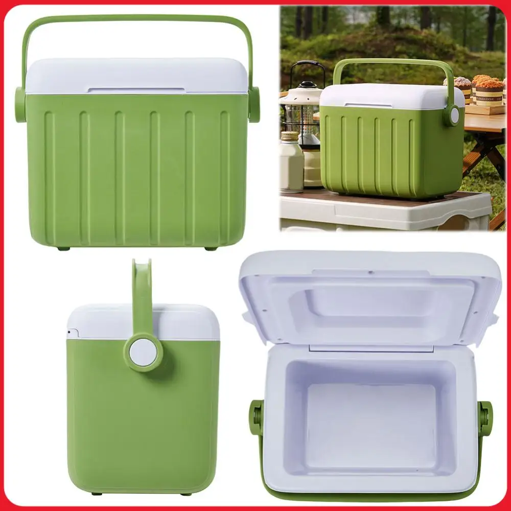 

6L Camping Cooler Box Multipurpose Portable Ice Bucket Outdoor Hard Cooler for Camping Picnic Beach Drink Beverage Fishing