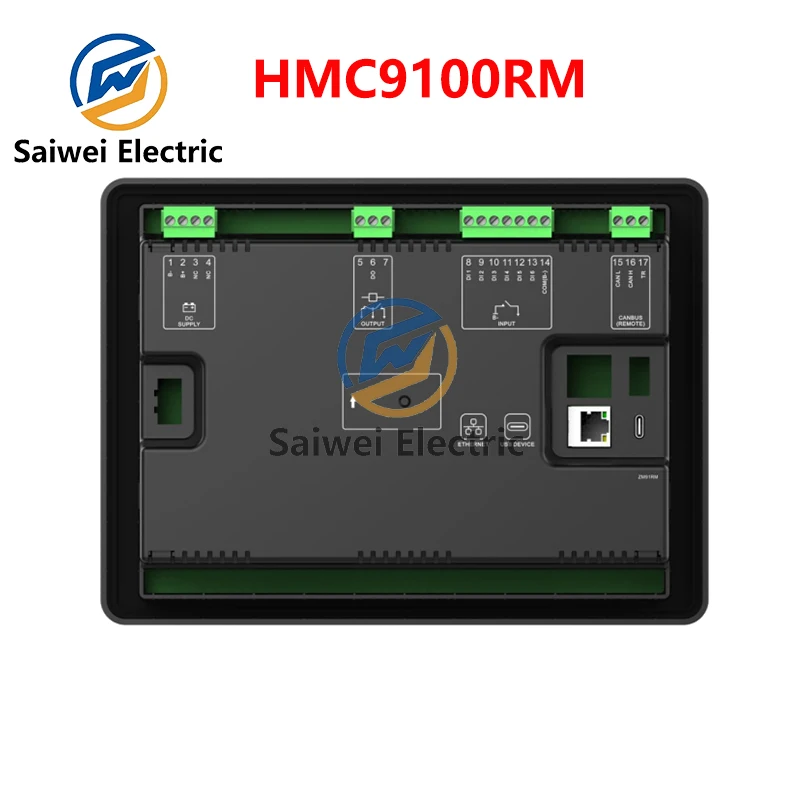 Smartgen HMC9100RM remote monitoring controller integrates digital, intelligent, and networked technologies