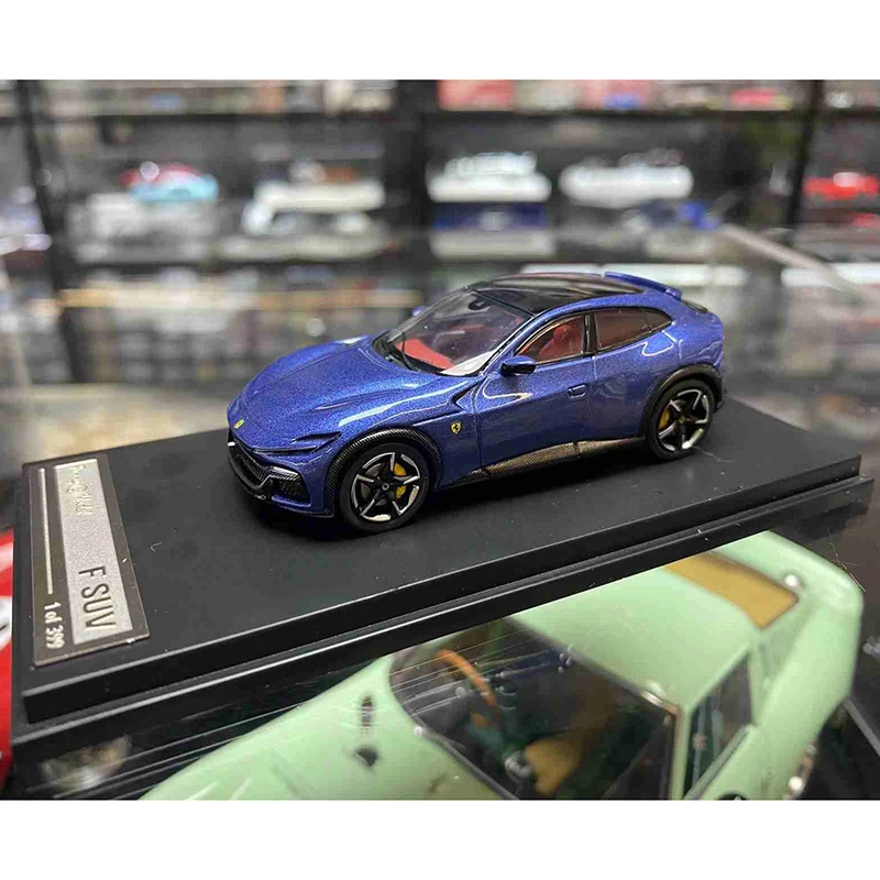 Diecast Model Car Funny Model 1/64 Ferrari Purosangue V12 SUV FUV Car ModeI Ferrari Play Vehicles Original Box
