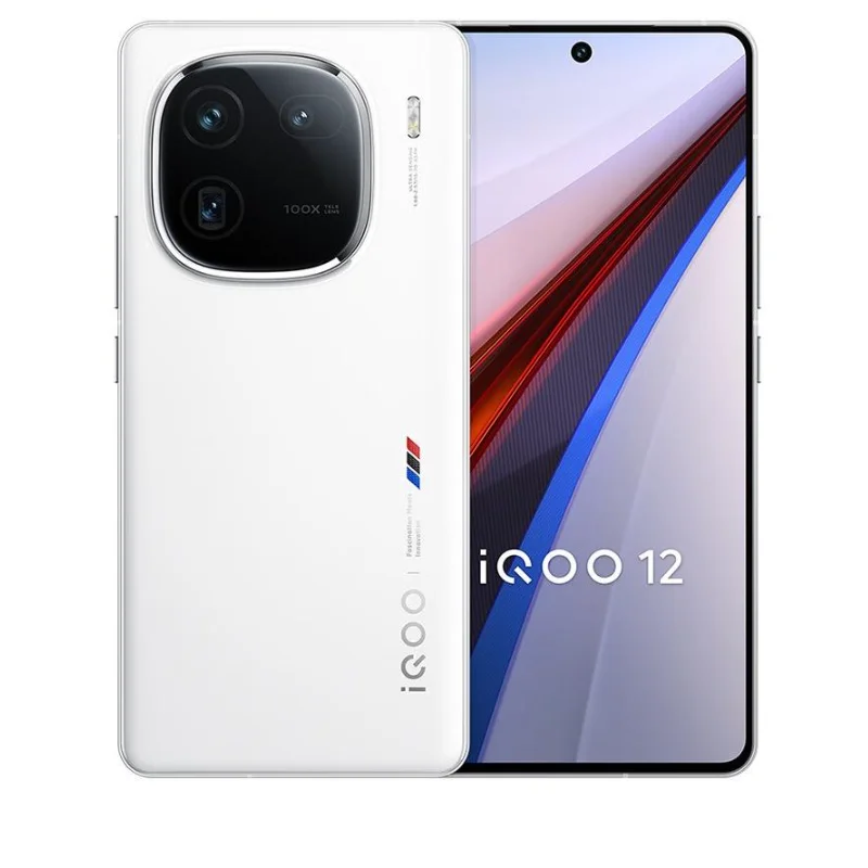 IQOO 12 5g SmartPhone Snapdragon 8gen3 6.78 pouces 144HZ écran 50MP + 16MP caméra 5000mAh 120w Charge Original Android utilisé téléphone