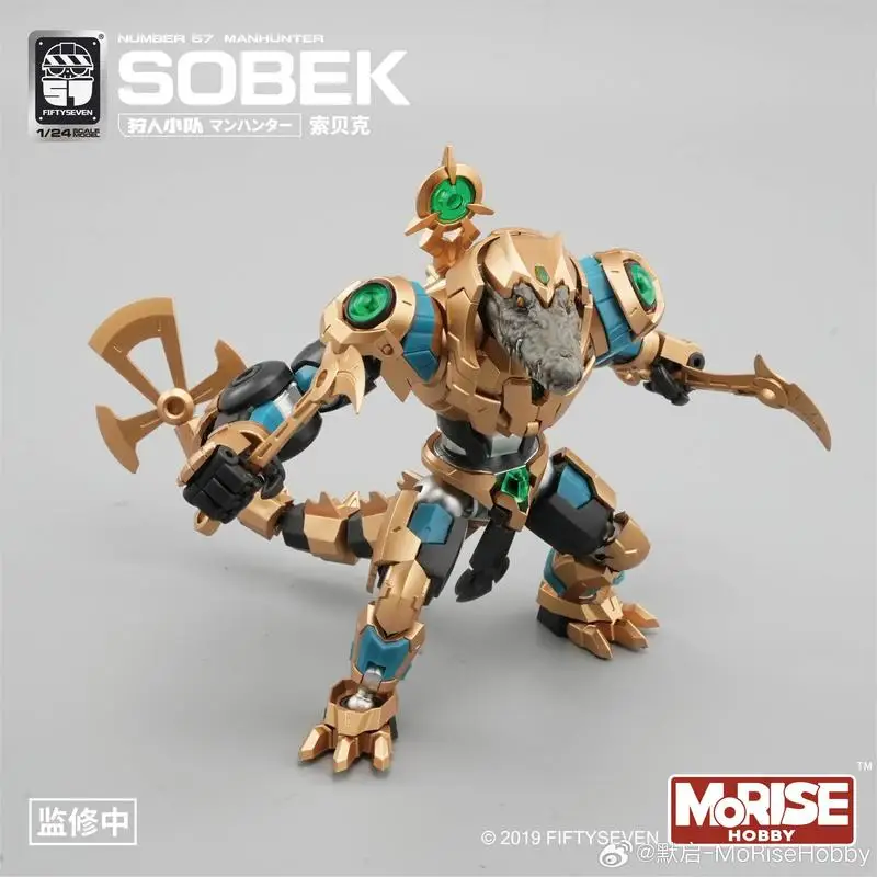 [IN VOORRAAD] TOYVERSE x FIFTYSEVEN 1/24 Actiefiguren No.57 Manhunter SOBEK Model Assemblage Kit Anime Speelgoed Geschenken