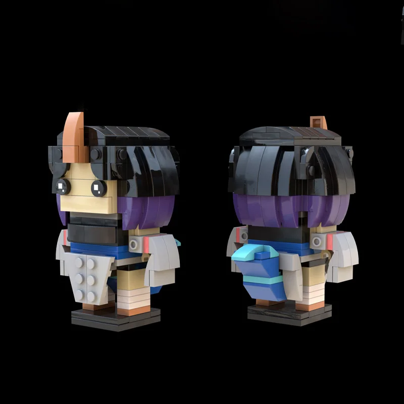 

203 шт. MOC Elma Miss Kobayashiess Dragon Maid Brickheadz строительные блоки Рождественский подарок Hands On Family Сборочный комплект