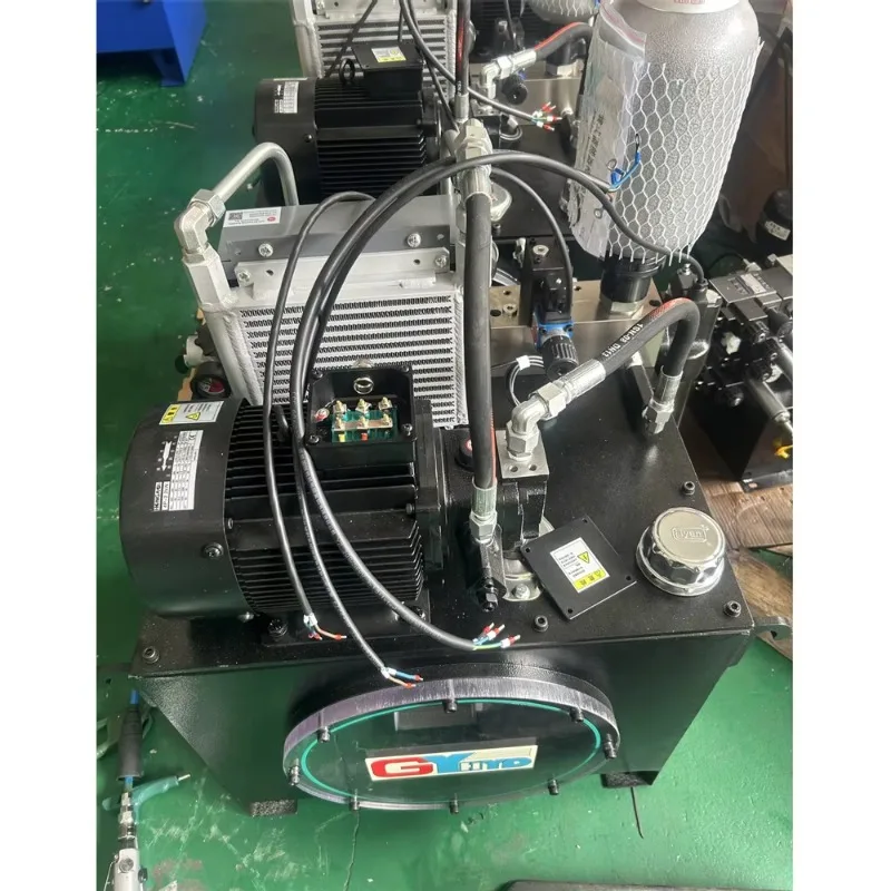 

Hydraulic system of machine tool gantry machining center