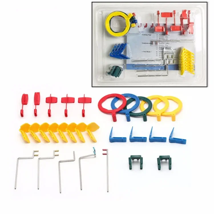 

SmileKit Dental X-ray Film Locator Set Parallel Projection X-ray Film Sensor Bracket High-temperature Resistant Dental Tool