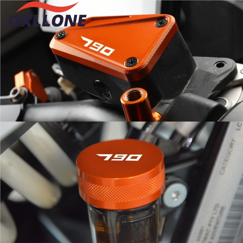 

2025 Rear Front Brake Fluid Reservoir Cap Cover Protector For 790 Duke 790 2017 2018 2019 2020 2022 2023 2024 Duke790 790Duke