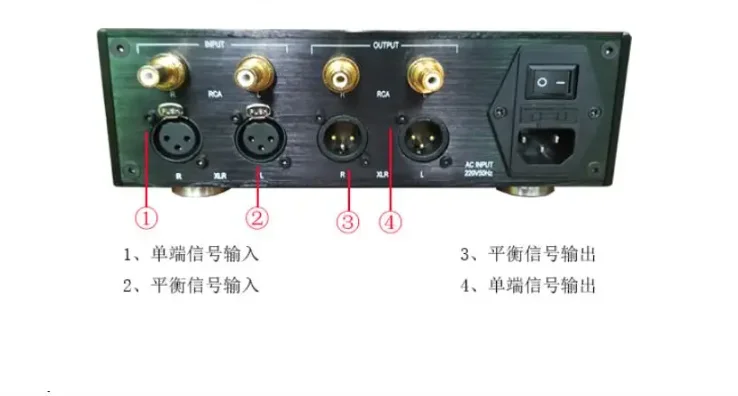 Bypass-Machine tout-en-un de classe A entièrement équilibrée, préampli et réglage, AUDIO E20, VU-mètre, tout neuf