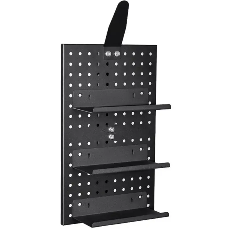 

[NEW!ABKG】 Pegboard Display Bike Gear Storage Aluminum Alloy Organization Bike Gear Storage For Garage Workshop Room Kitchen Des