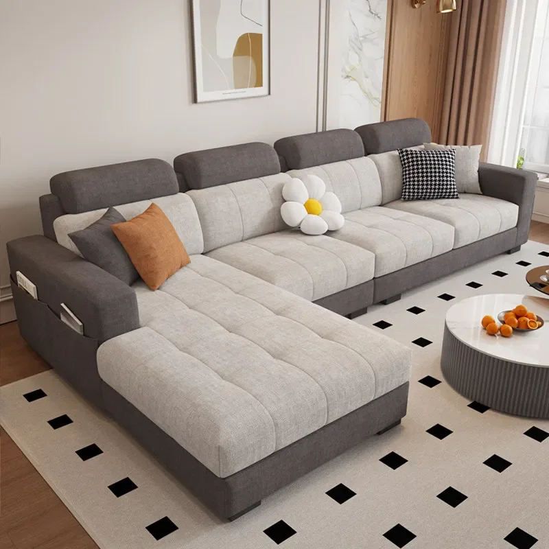 

Italian Oversized Living Room Sofas Beige Puff Nordic Japanese Living Room Sofas Boneless Cute Divano Soggiorno Furniture Home