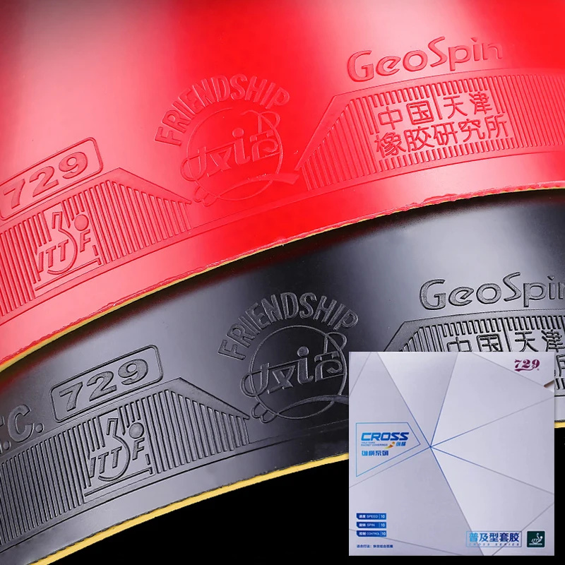 

Оригинальная резиновая перекрестная серия Дружба 729 для настольного тенниса клейкие пинг-понга тренировочная Резина с губкой для торта одобрено ITTF