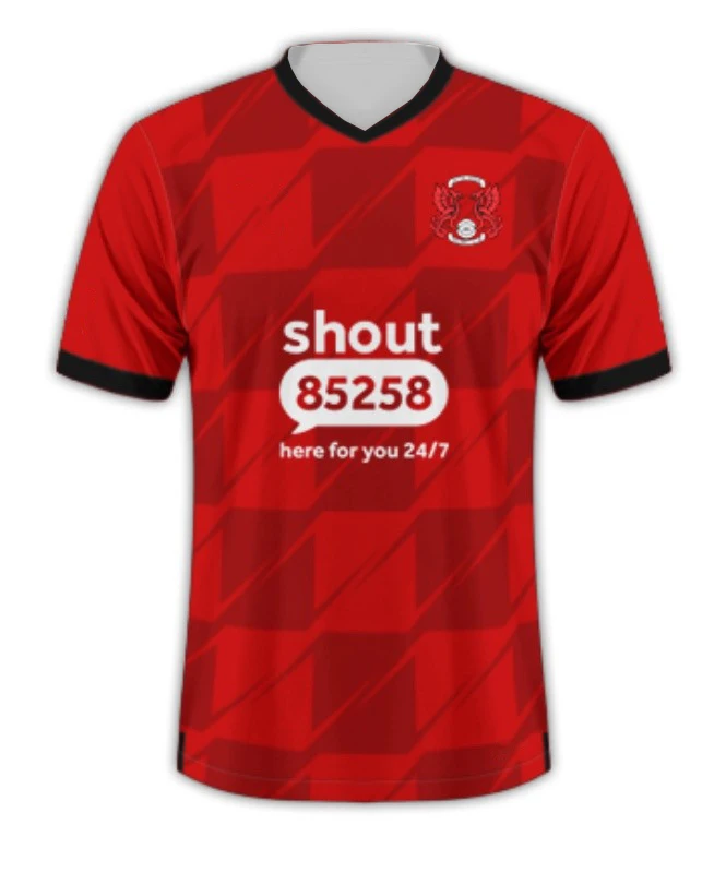 2026 Leyton Orient 3D-Druck Sommer Schnelltrocknend Atmungsaktiv und Bequem Herren-Fußballtrikot Familien-Partnerlook – Detail 6