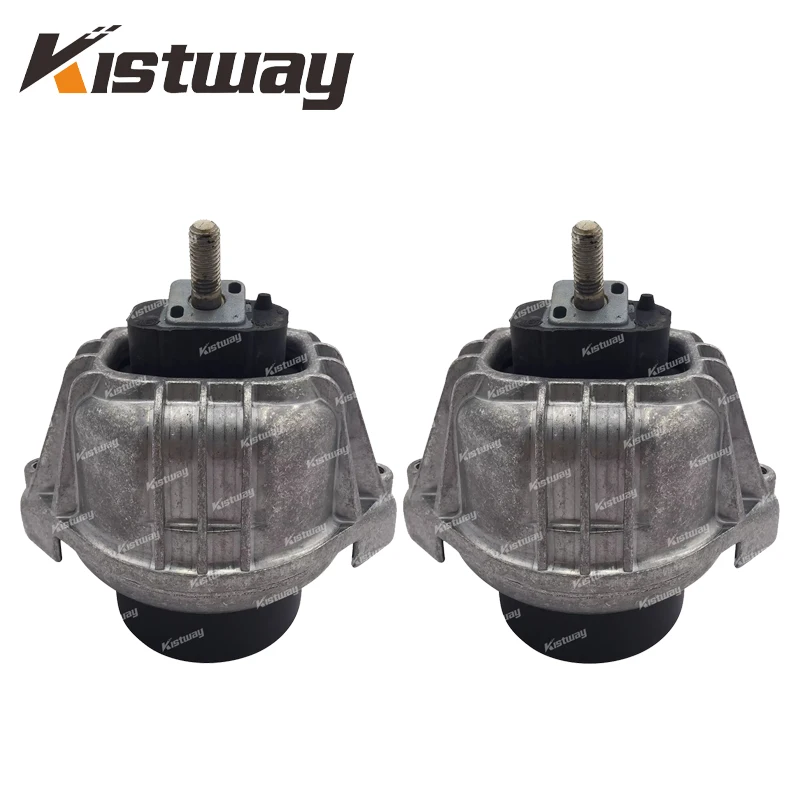 2PCS Bearing Support Engine Mounting For BMW E90 E91 E92 330xd M57 2005-2012 22116760331 22116760332