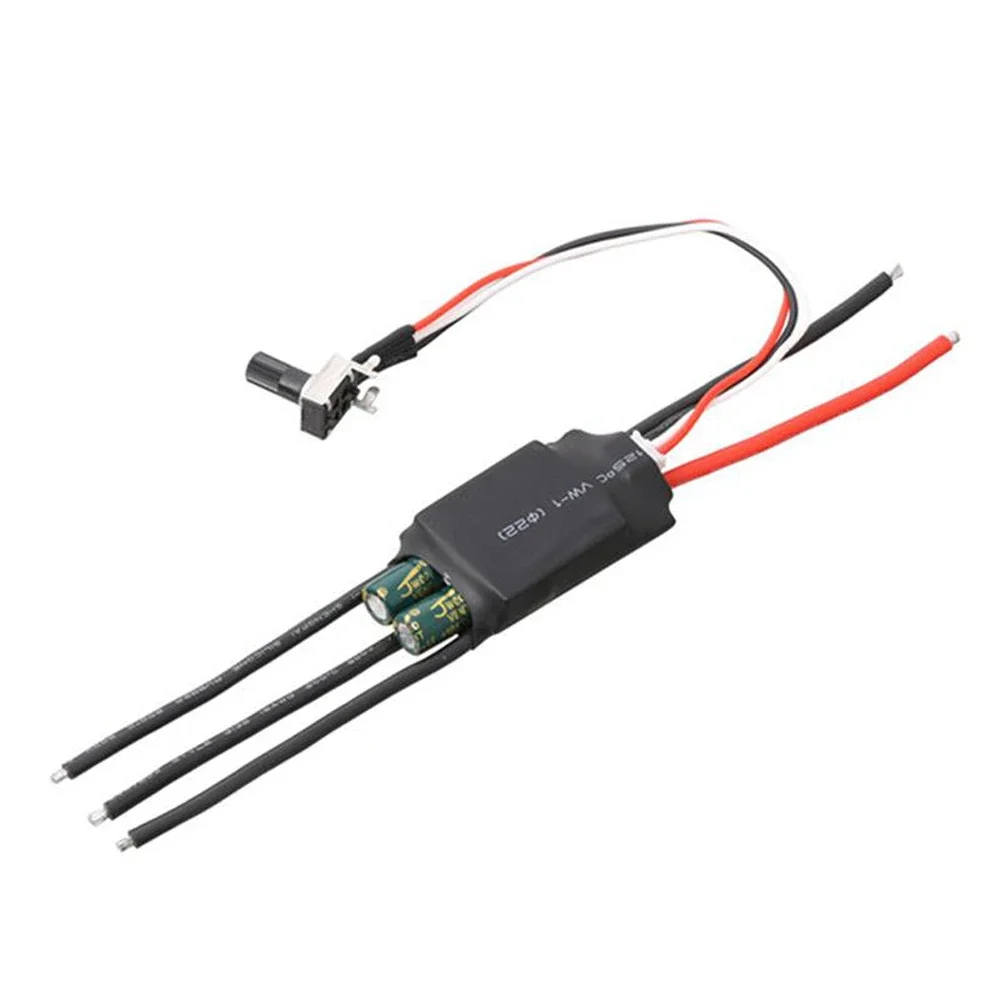 DC7-24V BLDC 3 Phase Brushless Motor Driver Hallless 200W Drive Board Speed Controller with Potentiometer