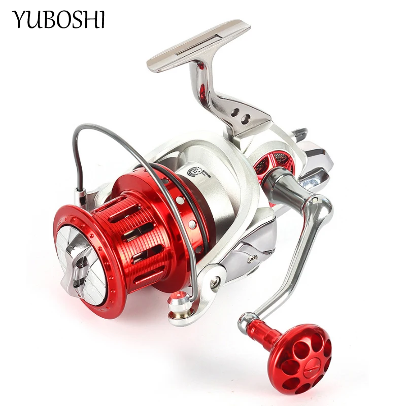 

YUBOSHI Oversized 17+1BB Aluminum Spool Spinning Fishing Reel 4.7:1 Saltwater/Freshwater Trout Distant Wheel