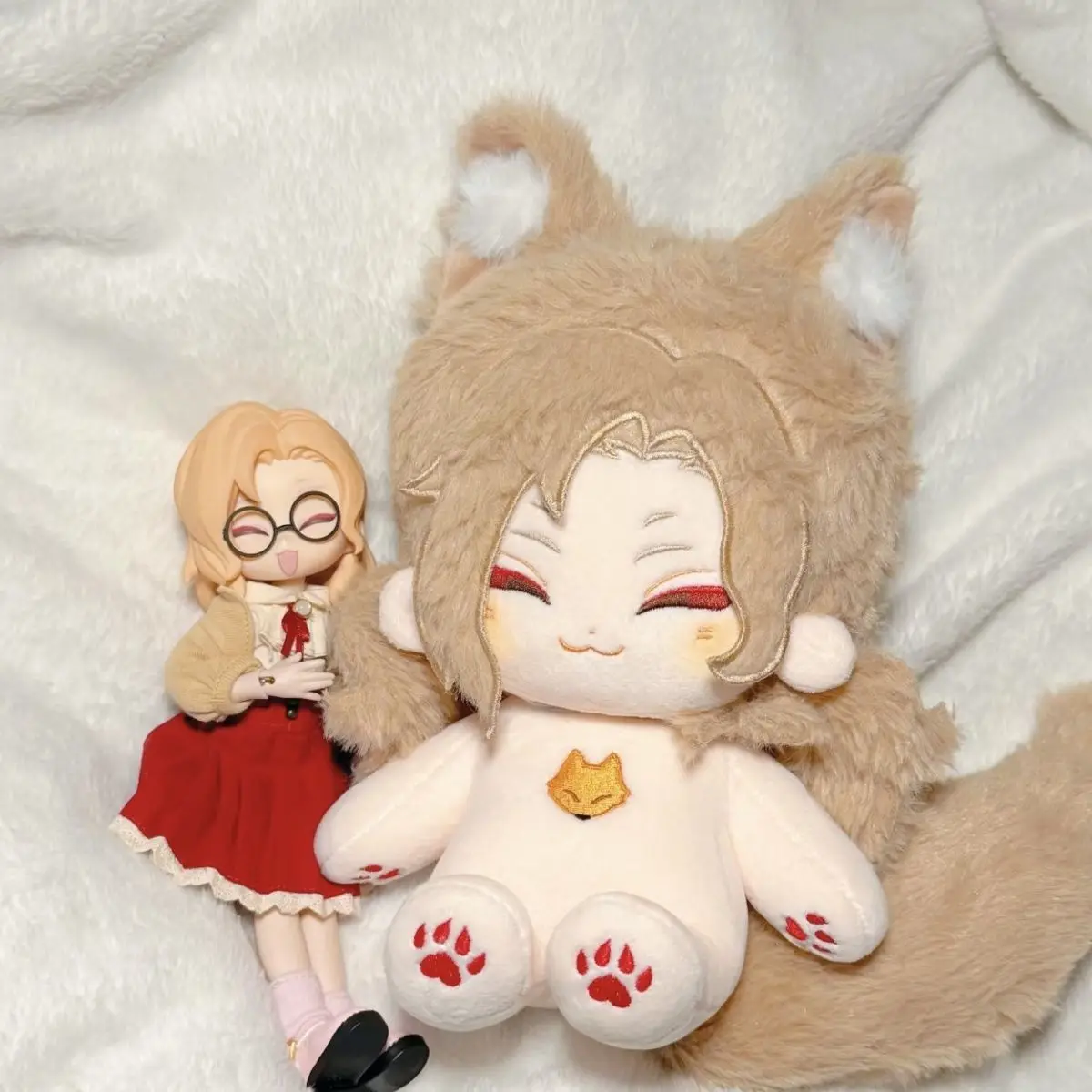 Gevulde 20 cm Game Anime The Legend of Luo Xiaohei 2 Ximuzhi Karakter Traits HuBody Pluche Pop Speelgoed Zacht Dress Up Katoen Kid Gift