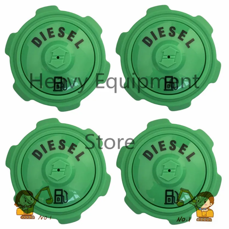 4 PCS Diesel Fuel Tank Cap TCU32729 for John Deere Compact Utility Tractor  2305 2520 2720 3005 790 3033R 3038R free shipping