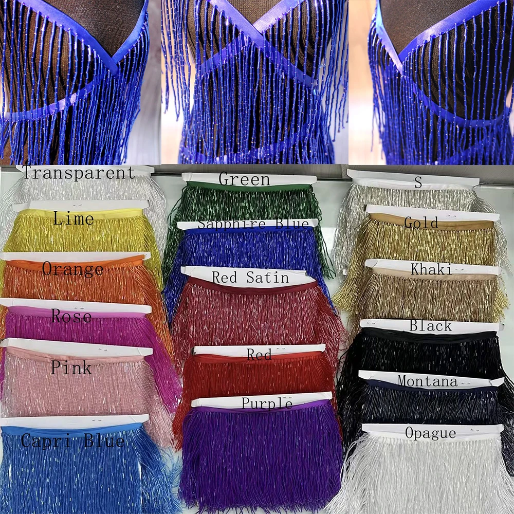 Castillo de cristal de 15cm y 30cm, adorno decorativo con diamantes de imitación, vestidos de encaje Strass, Ropa de baile, adorno de cuentas de