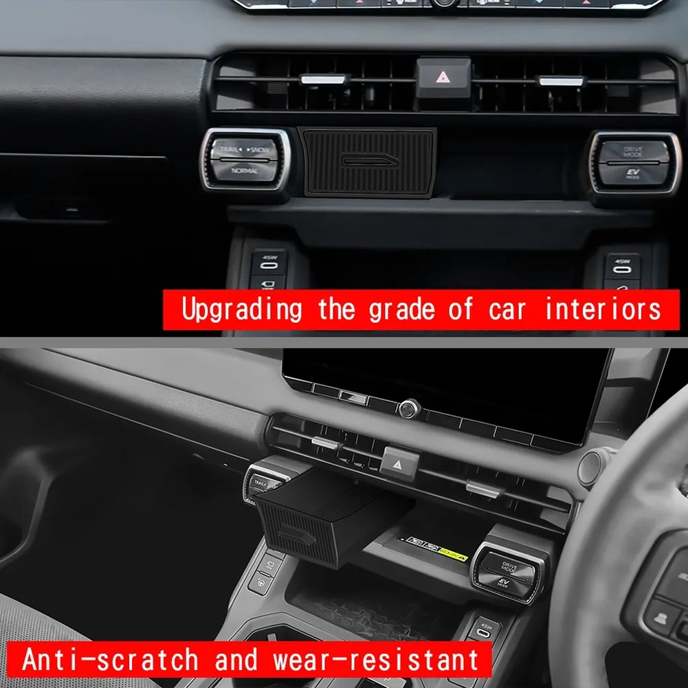 Silicone Wireless Charger Drawer for For TOYOTA RAV4 2026 and Later Right Hand Drive Car Center Console Storage Box