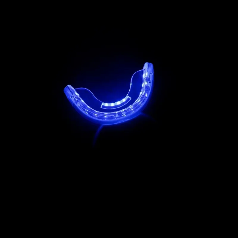 Dental Teeth Whitening Red Blue Light Instrument Dentistry Portable Oral Care Bleach Smart Whitener 16/24/32 Beads With Charging